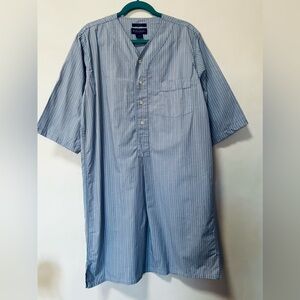 Brooks Brothers Broadcloth Cotton Nightshirt